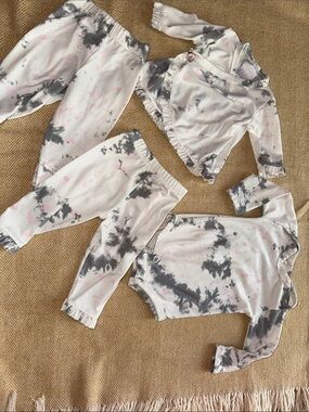 TOO CUTE Tie-Dye 2 sets 3m